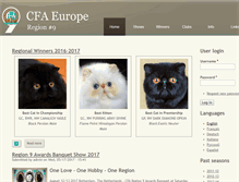 Tablet Screenshot of cfaeurope.org